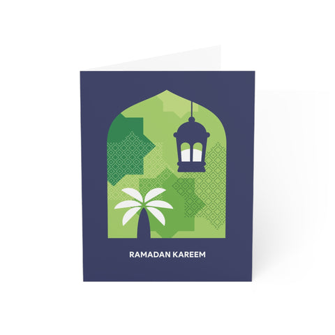 Ramadan Kareem Greeting Card — Ramadan / Holiday Greeting Card - Illustrated, Modern