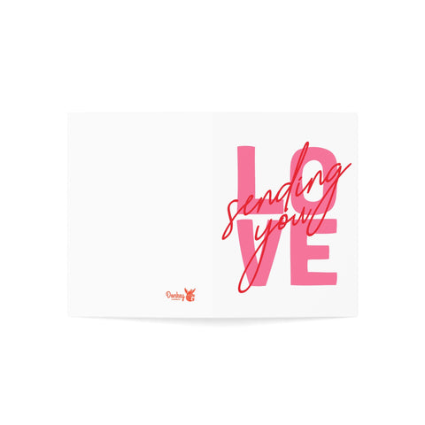 Sending you love - Greeting Card