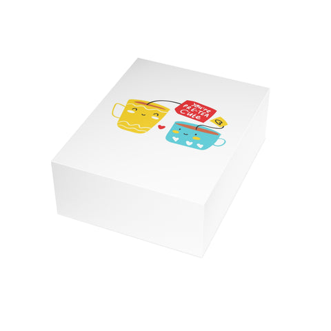 'You're Pre-Tea Cute' Cute Tea Cup Greeting Card — Love / Valentine Greeting Card - Illustrated, Funny, Snarky, Modern