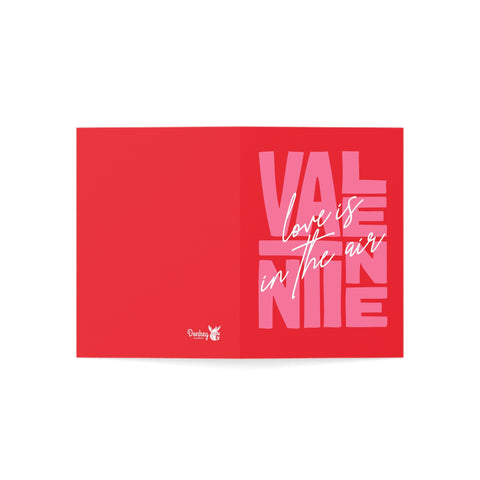 Love is in the air - Valentines Greeting Card