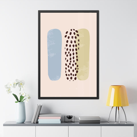Blend 4 - Minimalist Framed Posters - Abstract Design for Chic Home Decor