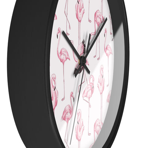 Flamingos - Silent 10" Wall Clock