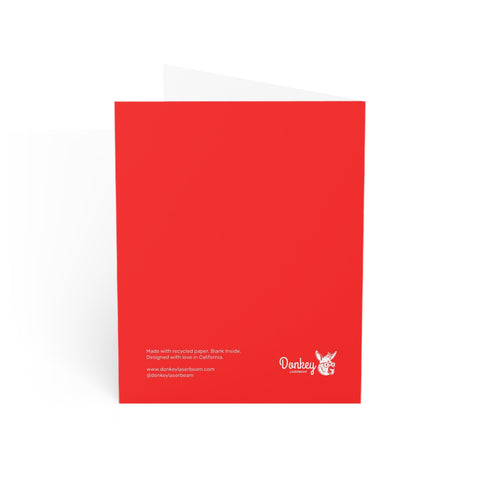 “Happy Birthday, My Hot, Sexy Weirdo” Greeting Card — Birthday Greeting Card - Illustrated, Funny, Snarky, Modern