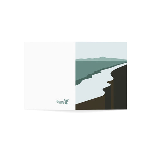 Melancholy (River) - Condolences Greeting Card