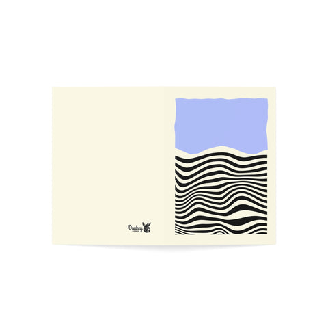 Waves 1 - Greeting Card