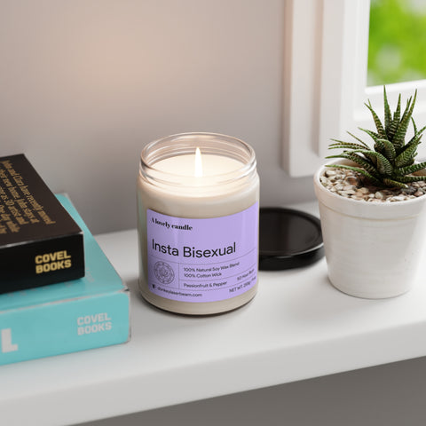 Insta Bisexual - Scented Soy Candle, 9oz