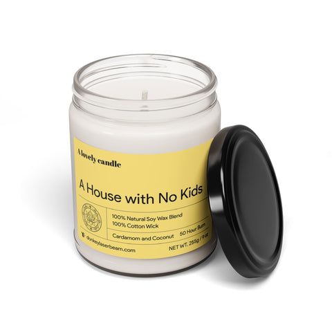 Smells like a House with No Kids - Scented Soy Candle, 9oz