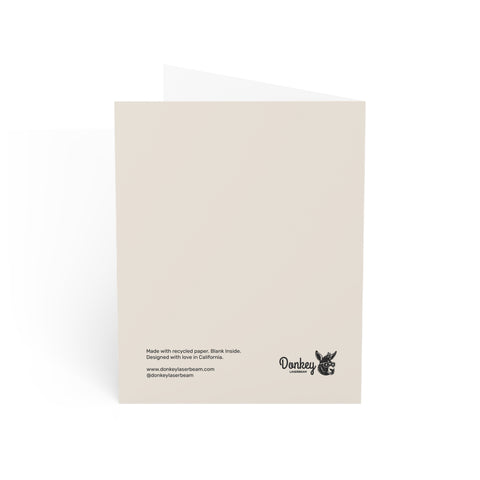 Eid Mubarak Greeting Card — Eid al-Fitr / Holiday Greeting Card - Illustrated, Modern