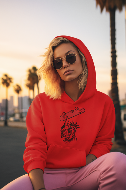 Skater of Liberty Hoodie