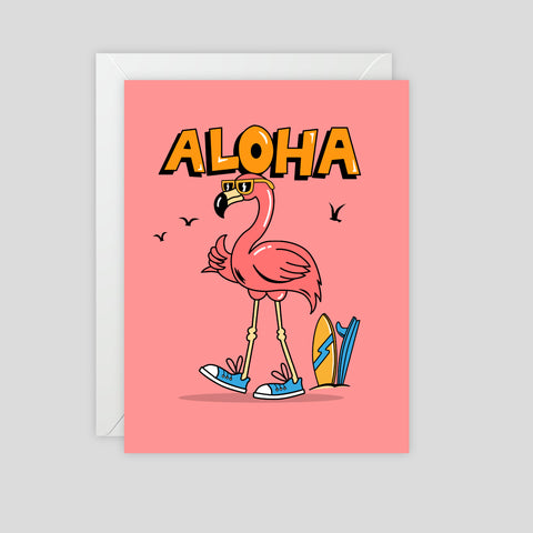 Aloha - Greeting Card