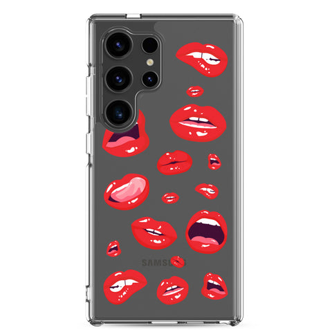 Glam AF - Clear Case for Samsung®