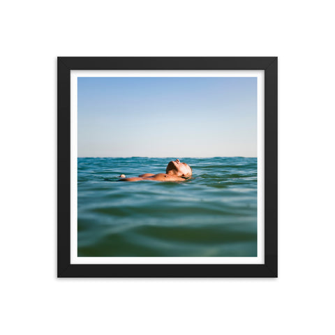 In the Water - Framed Print