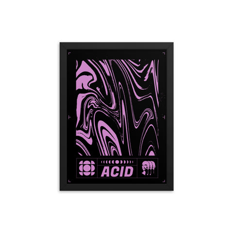 Acid - 1 - Framed Print