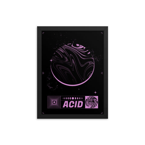 Acid - 2 - Framed Print