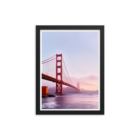 Golden Gate - 1 - Framed Print