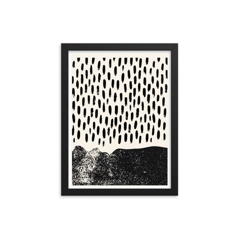 Ink Block 2 - Framed Print