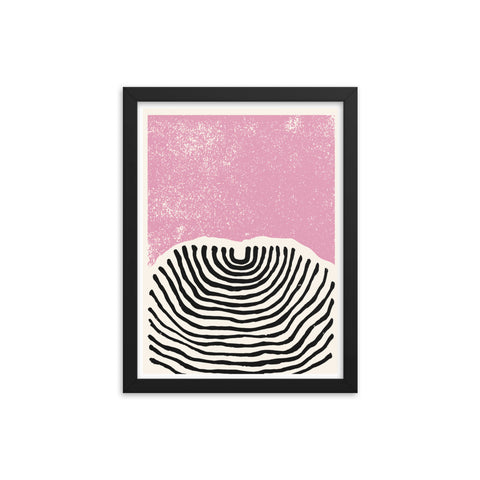 Ink Block - 3 - Framed Print