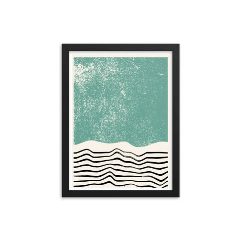 Ink Block - 4 - Framed Print