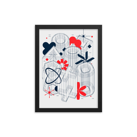 Physical Properties - 3 - Framed Print