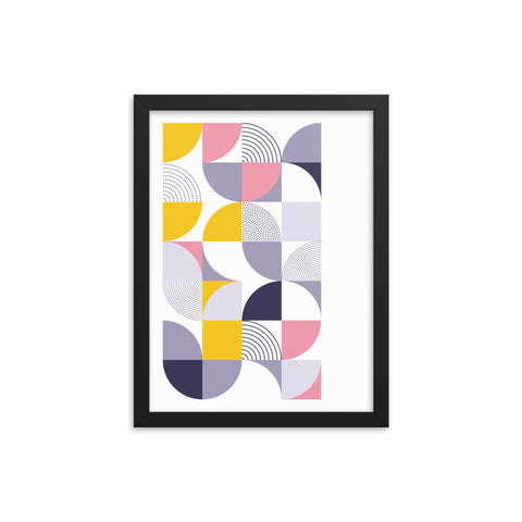 PolyType - 2 - Framed Print