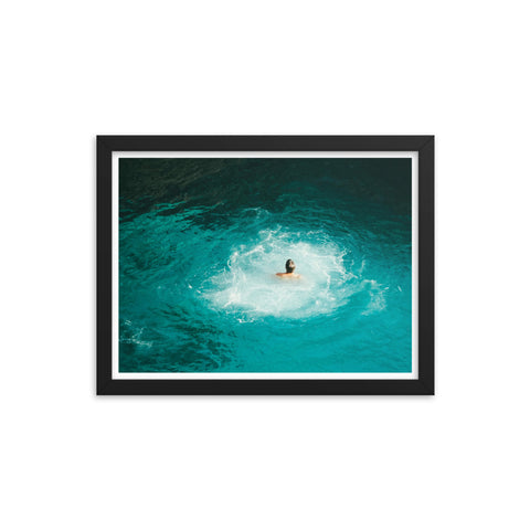 Dip - Framed Print