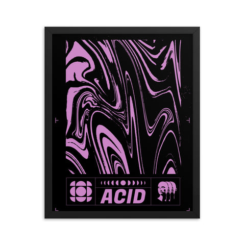 Acid - 1 - Framed Print