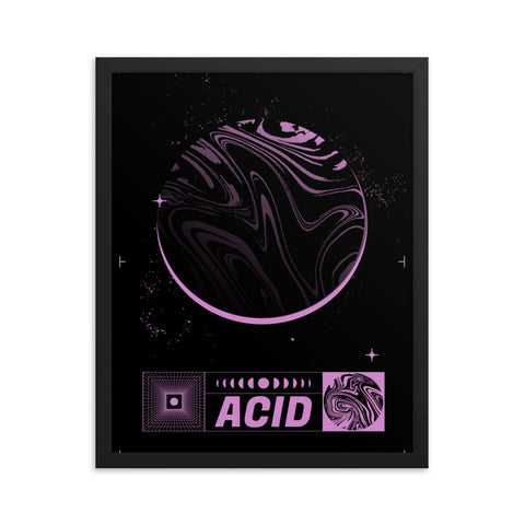 Acid - 2 - Framed Print