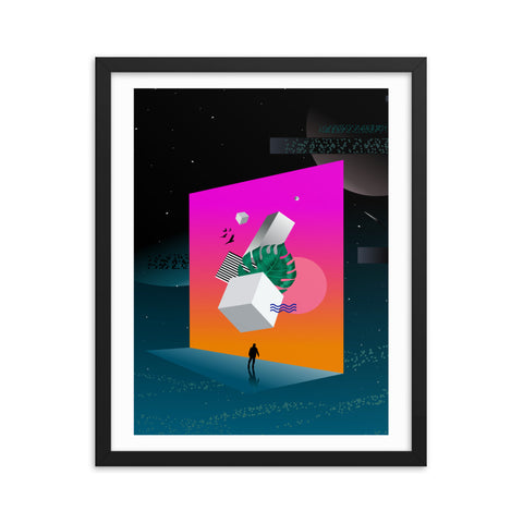 I am in a Dream - 2 - Framed Print