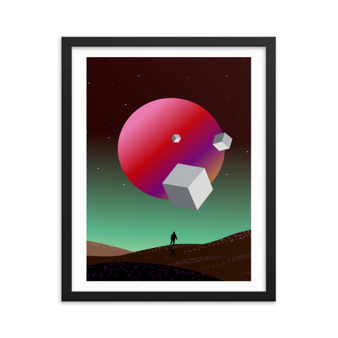 I am in a Dream - 4 - Framed Print