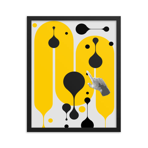 Drip - 1 - Framed Print