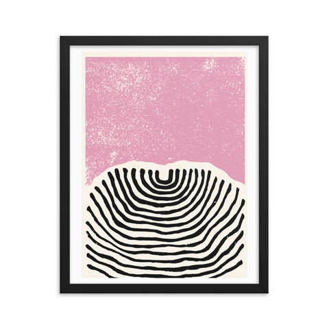 Ink Block - 3 - Framed Print