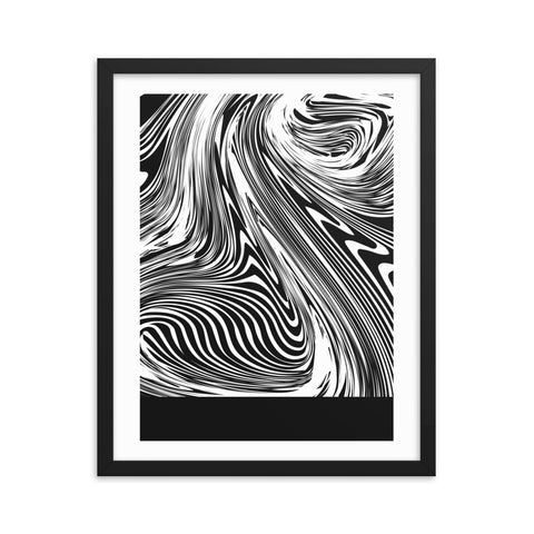 Liquid Glass - 1 - Framed Print