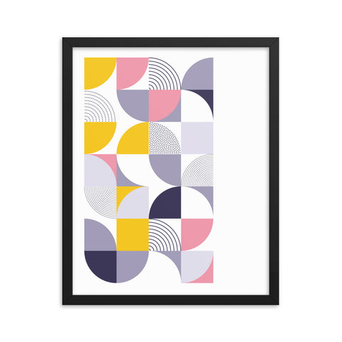 PolyType - 2 - Framed Print