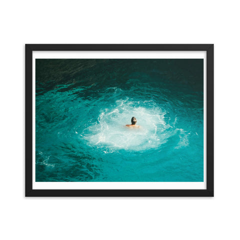 Dip - Framed Print