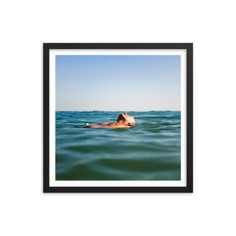 In the Water - Framed Print