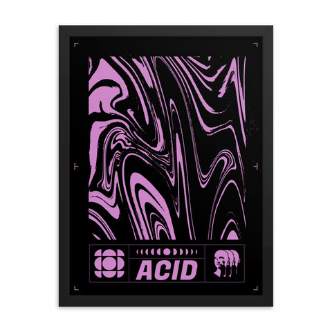 Acid - 1 - Framed Print