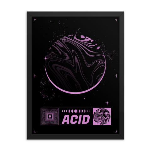 Acid - 2 - Framed Print