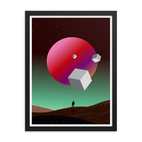 I am in a Dream - 4 - Framed Print