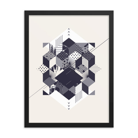 Fragments - 2 - Framed Print