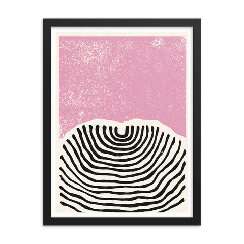 Ink Block - 3 - Framed Print