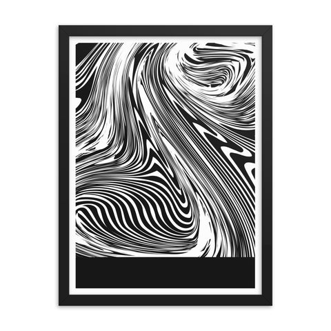 Liquid Glass - 1 - Framed Print