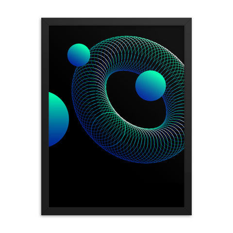 Physica - 3 - Framed Print