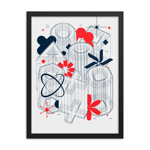 Physical Properties - 3 - Framed Print