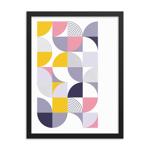 PolyType - 2 - Framed Print