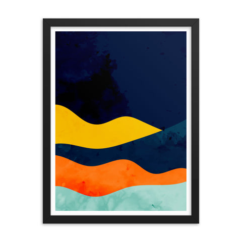 Sahara - 3 - Framed Print