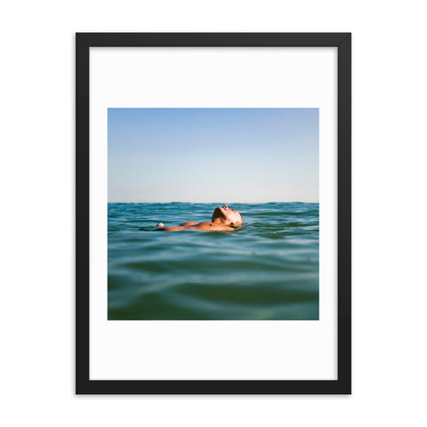 In the Water - Framed Print