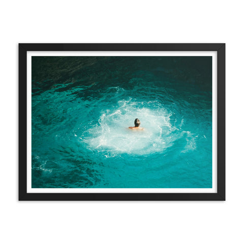 Dip - Framed Print