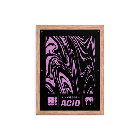 Acid - 1 - Framed Print