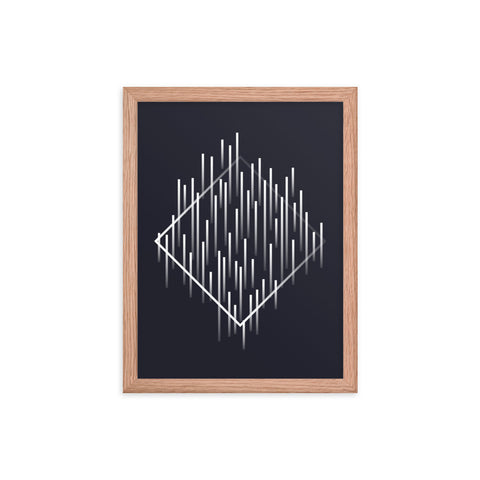 Diamond - Framed Print