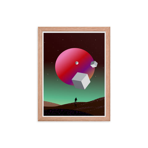 I am in a Dream - 4 - Framed Print